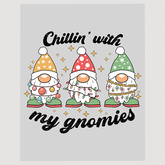 Gnomes Holiday Hangout DTF Transfer