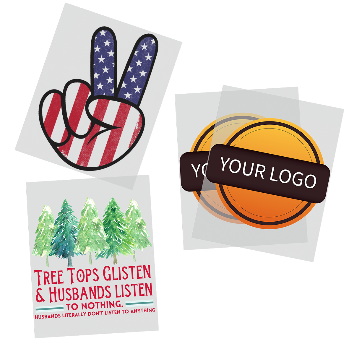 DTF Transfers Samples